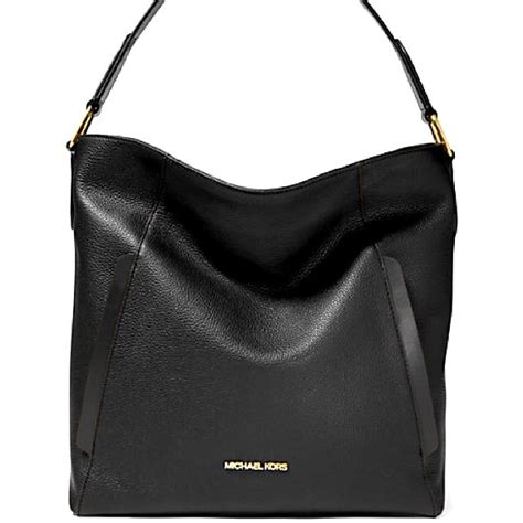 michael kors evie hobo black|MICHAEL Michael Kors Evie Large Hobo .